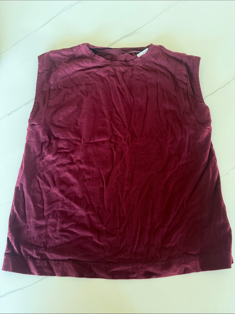 a new day Sleeveless Tank Top in Burgundy